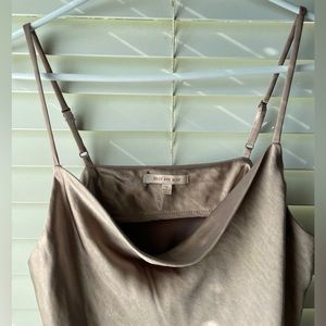 Satin tank! *Like New*